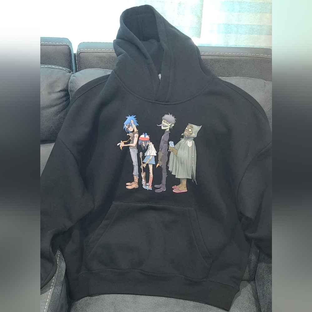 Black Graphic Men’s H&M Gorillaz Hoodie